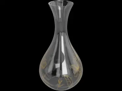 Home decorations Decorative Vase Low-poly 3D model