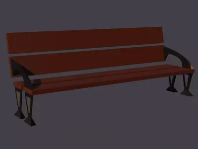 Urban Props Low-poly 3D model