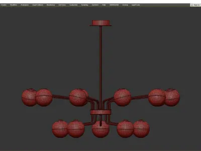 BARCELONA CH Low-poly 3D model