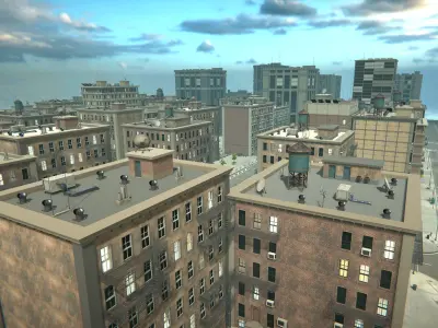 Module Based City Creator 3D model