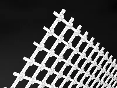 Forged Grate 3D model