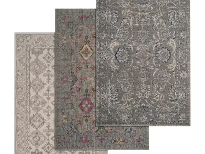 Rug Set 49 3D model purchase
