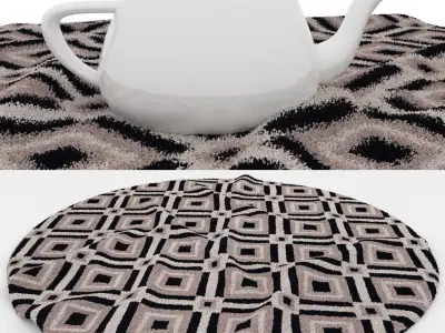 Rugs No 784 Low-poly 3D model