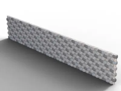 Castle Walls Free 3D model
