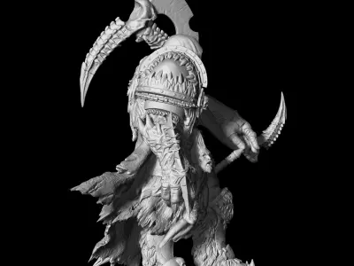 Donthrak world of warcraft dwarven demon 3D print model