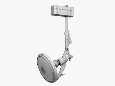 Halogen light  3D model