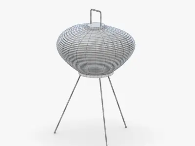 1460 - Floor Lamp Low-poly 3D model
