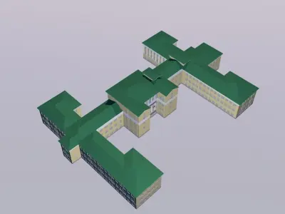King residence 3D model