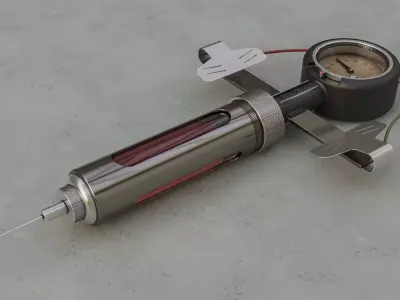 Stimpak - Fallout 3D model