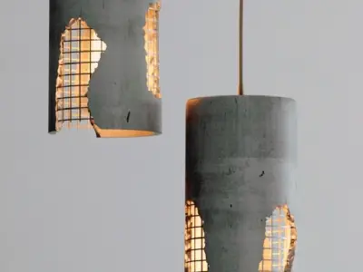 Hanging lamp LOFT HOUSE P-185 3D model