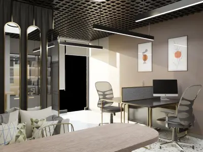 Small Office 3D model