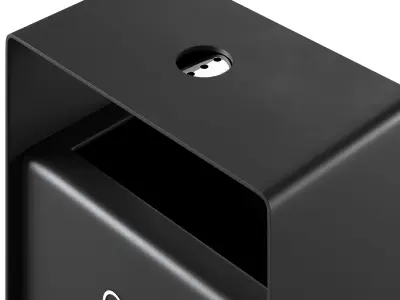 Litter bin Radium by mmcite 3D model