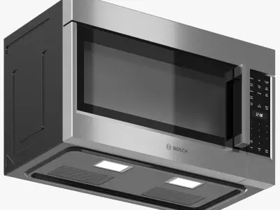 Bosch Appliance Collection 04 Low-poly 3D model