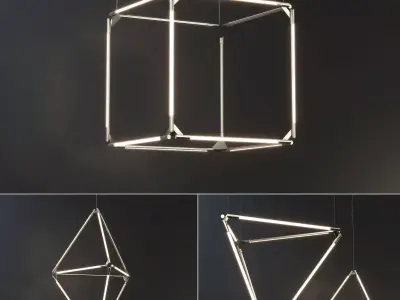 Juniper THIN Modular Lighting System 3D model