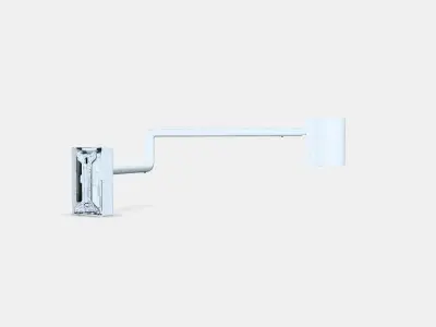 NYMANE Wall lamp with swing arm Low-poly 3D model