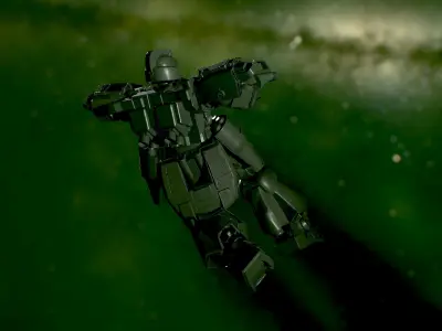 Heavy Gundam 3D model