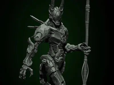 Mecha Loki 3D model