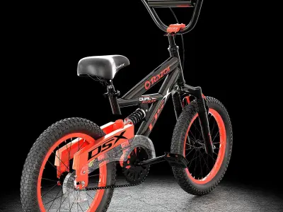 Razor Dual Suspension BMX  Bike Low-poly 3D model