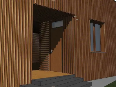 3D model of a street scene 3D model