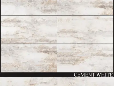Decovita Cement White 600x1200 3D model