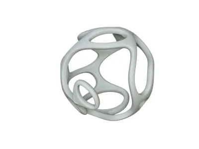 SciFi Cube Object No 28155 Low Poly Shape Texture