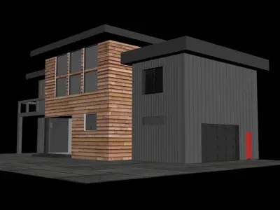 3d model of house  3D model