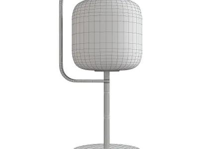 Cyan Design Isotope Table Lamp Low-poly 3D model