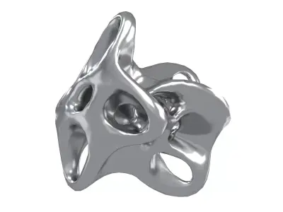 Abstract Shape v27 002 Low-poly 3D model