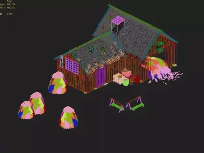 Warehouse - Barn 32 3D model