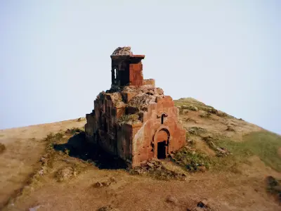 Medieval church 3d photogrammetry model 3D model