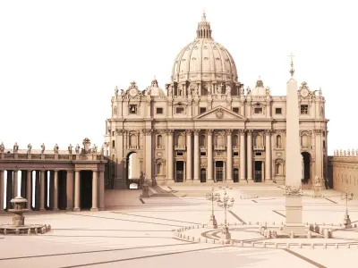  St Peter Basilica High Shading 