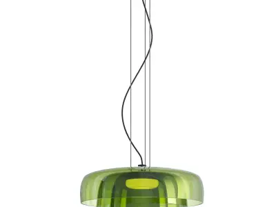 Medieval Nordic Creative Glass Pendant Hanging Lights Low-poly 3D model