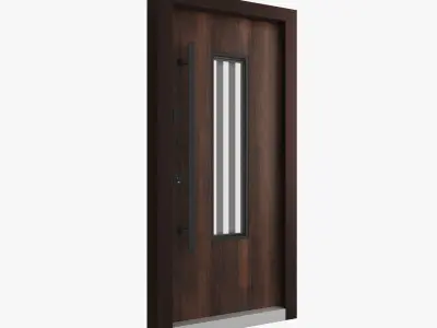Entrance door Revolution 3D model