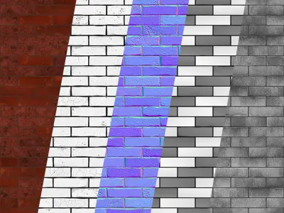 Lattice Brick-07-PBR-2K-4K Texture