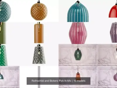 Rothschild and Bickers Pick-N-Mix 3D Model Pack