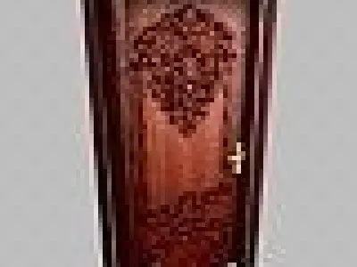 Interior Door 3D model 2