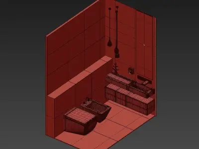 bathroom home 3D model