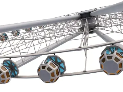 Ferris Wheel 3D model