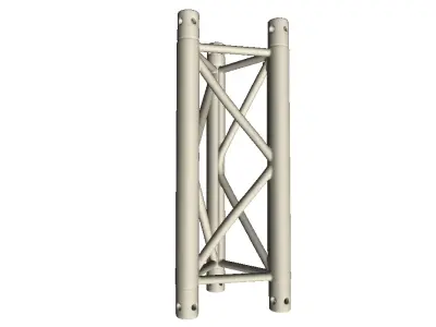 Steel Truss Girder Element 1 3D print model