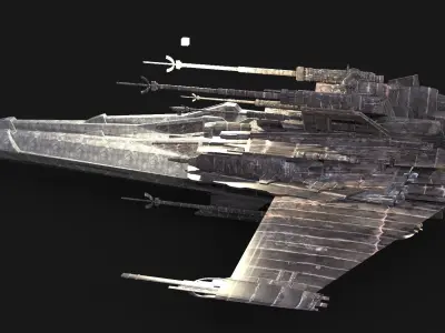 Spaceship Grand reaper 2 3D model