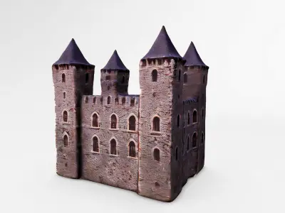 Medieval Fortress 3D model