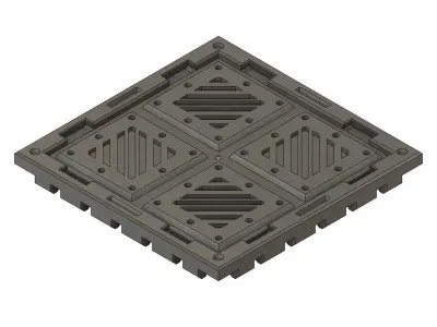 MODULAR CATWALK 3D print model