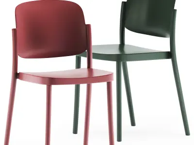 Chair Piazza 1 by Colos 3D model