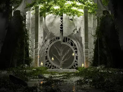 Sanctuary Of Yggdrasil 3D model