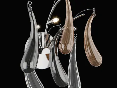 794634 Manica Lightstar Sconce 3D model