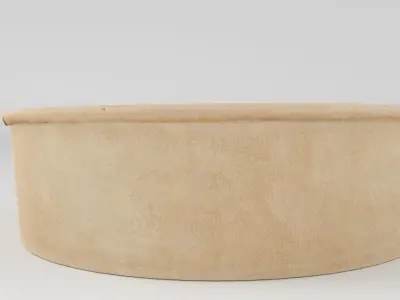 Bibimbap Korean rice dish Poke bowl lunch with rice beef cabbage 3D model