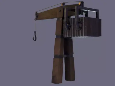 pirate s hoist 3D model