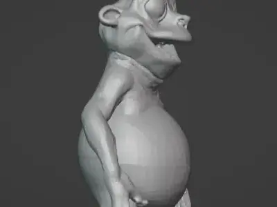 Sy Snootles - Star Wars Alien Singer 3D Sculpt  3D print model