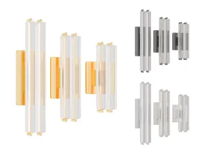 RH Audubon Double Sconce 3D model