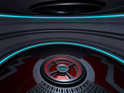 Sci Fi Room 3D model